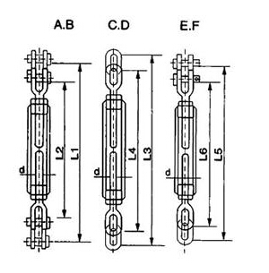 ÿʽType-OpenTurnbuckleForShip(GB562-65)
