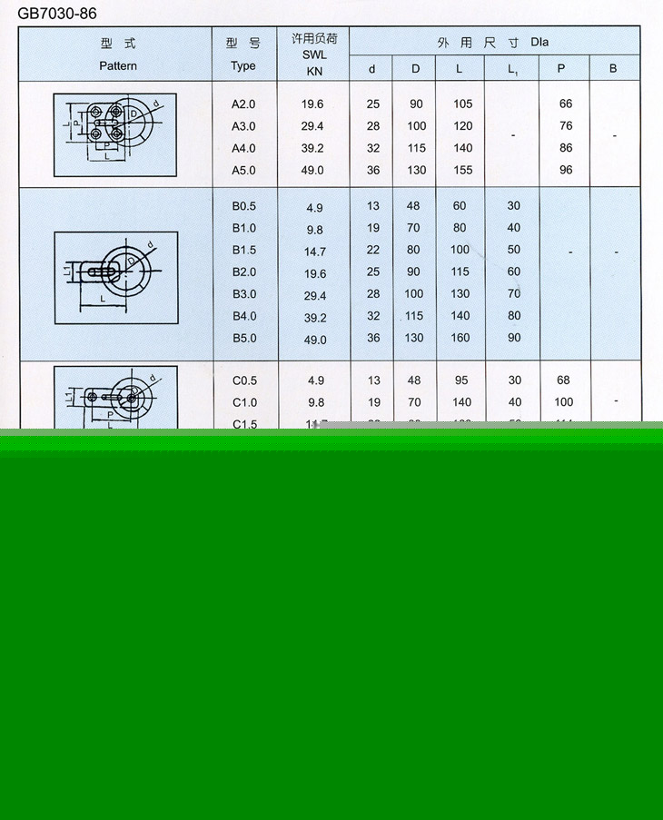 ۻEyeRingsForShip(GB7030-86)